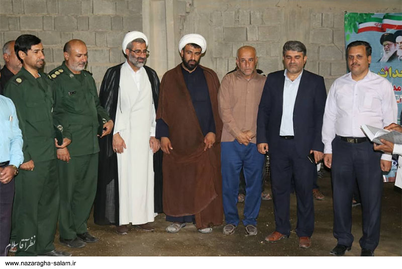کلنگ ساخت مسکن مددجویان کمیته امداد امام خمینی(ره) در روستای نظرآقا زده شد